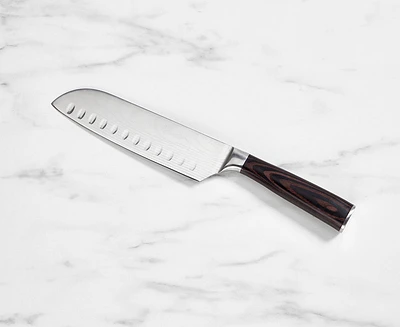 Zebrano Santoku Knife, 7"