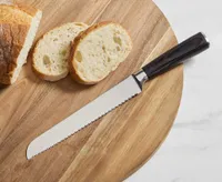 Zebrano Bread Knife, 8"