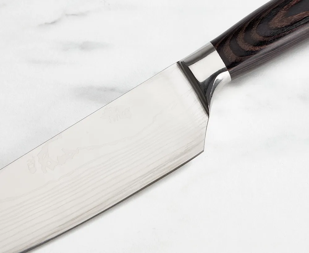 Zebrano Chef Knife, 8"