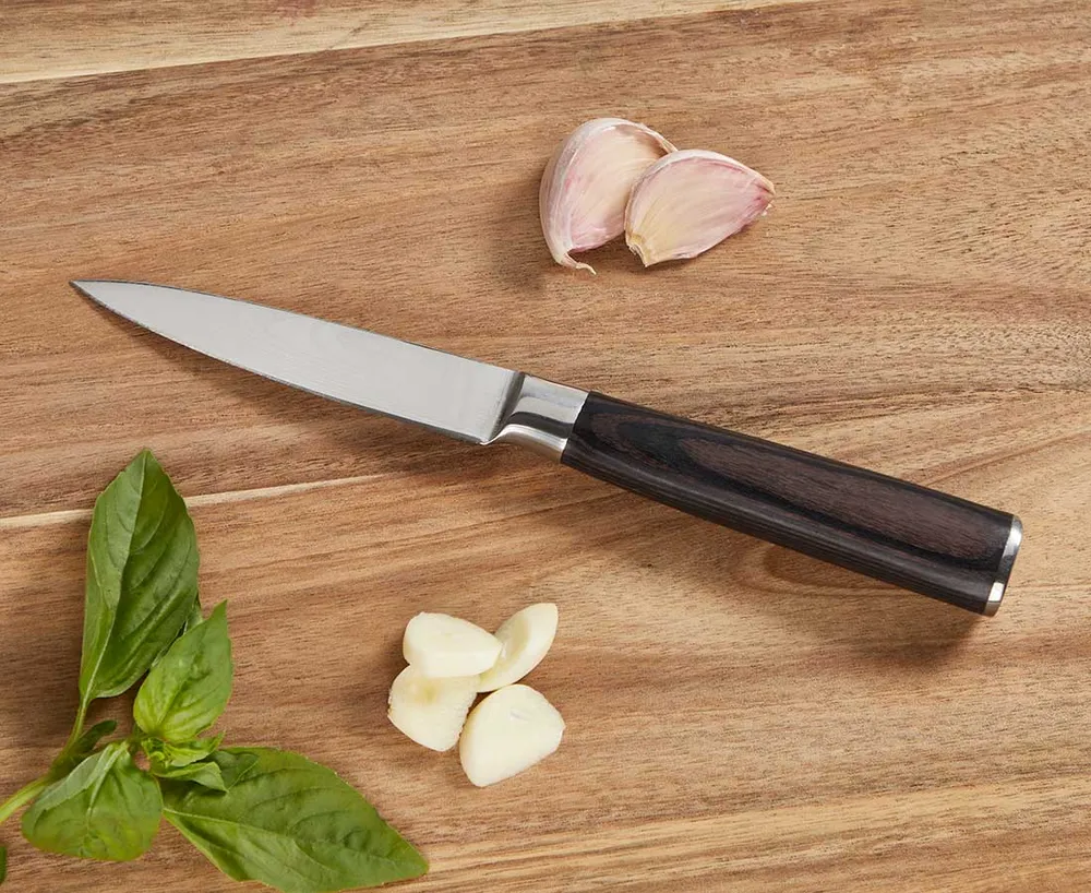 Zebrano Paring Knife, 3.5"