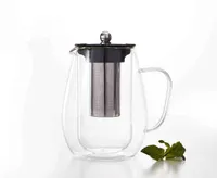 Doublico Double Wall Teapot with Infuser, 32 oz