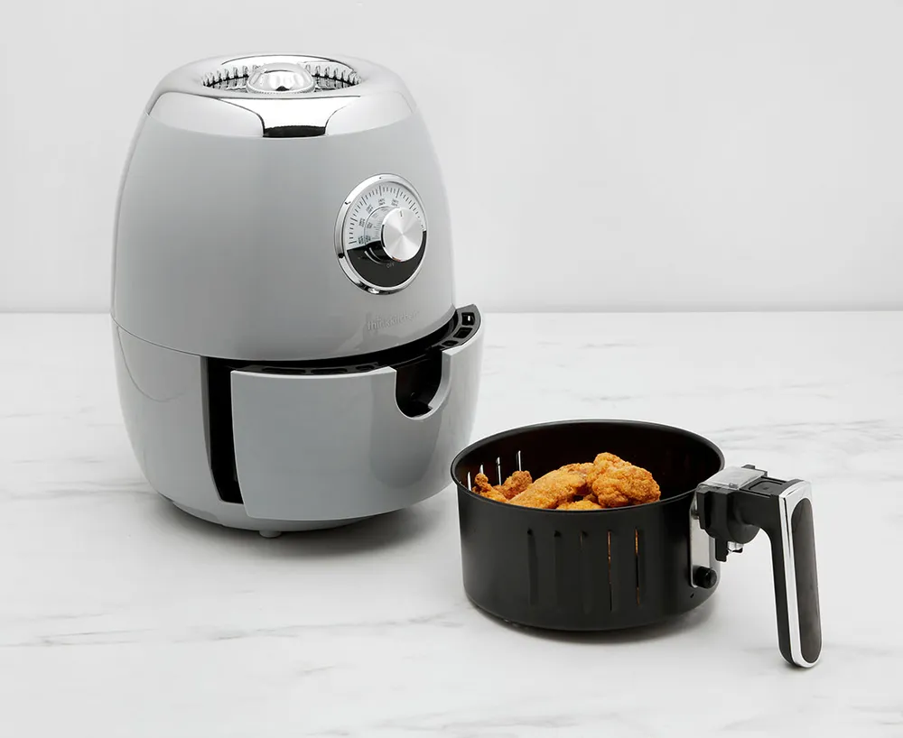 thinkkitchen Retro Air Fryer, 2.5 L, Grey