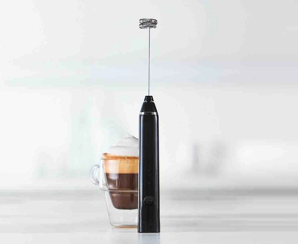 Java & Co USB Handheld Milk Frother, Black