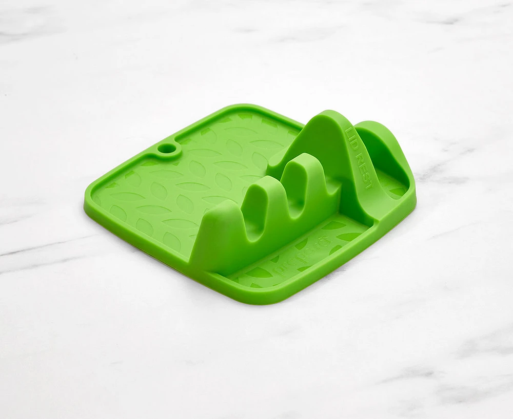 Prepara Silicone Spoon Rest, Green