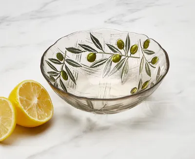 Tuscany Glass Bowl, 17 cm