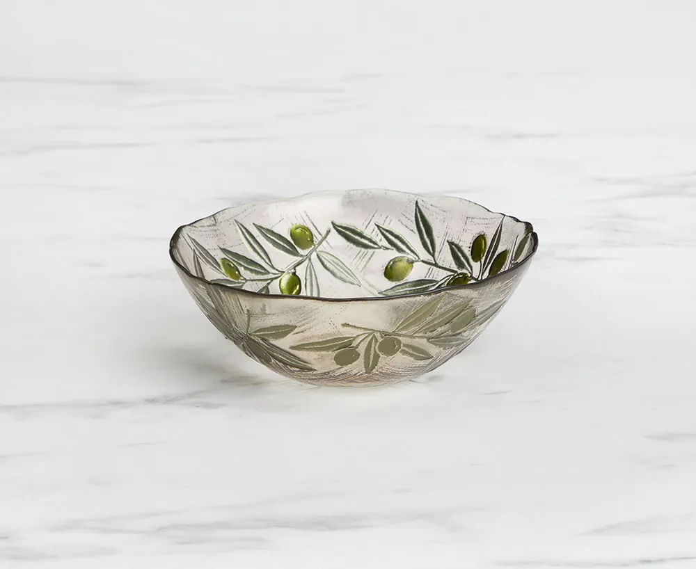 Tuscany Glass Bowl, 17 cm