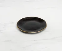 Figaro Dessert Plate, Black, 19.5 cm