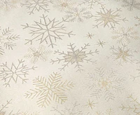 Nappe Flocons D’or, 58 × 102 po