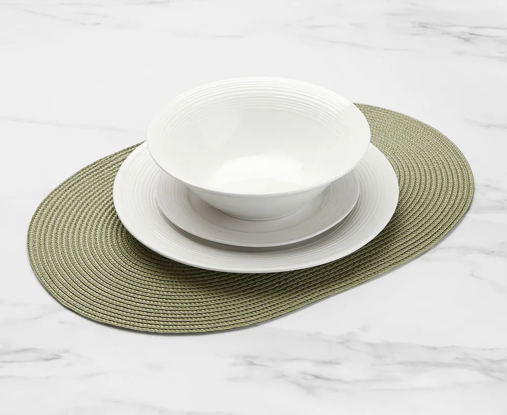 Ovale Woven Placemat, Pine