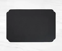 Lustre Reversible Placemat, Silver & Black