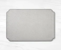 Lustre Reversible Placemat, Silver & Black