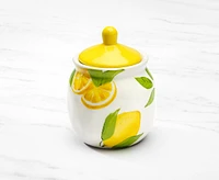 Ensemble pot à lait et sucrier Limoncello