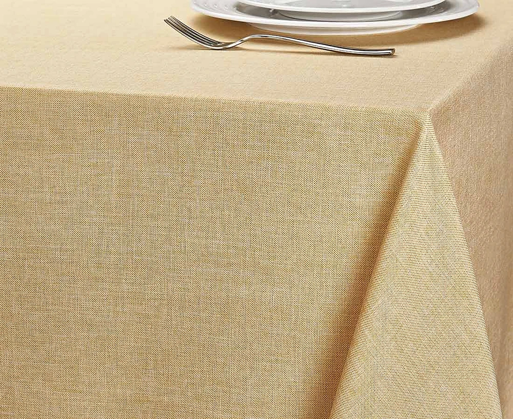 Burano Tablecloth, Yellow, 60 x 104 in