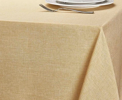 Burano Tablecloth, Yellow, 60 x 104 in