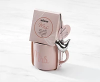 Ensemble tasse et thé « Mrs » thinktea, rose