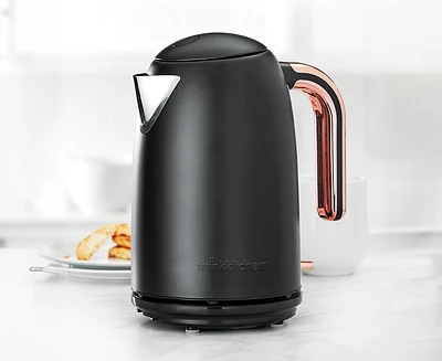 thinkkitchen Slim Electric Kettle, Black, 1.7 L