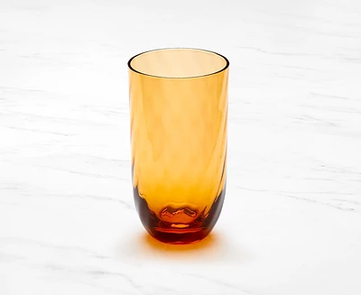 Verre haut en acrylique Ripple, cognac, 510 ml