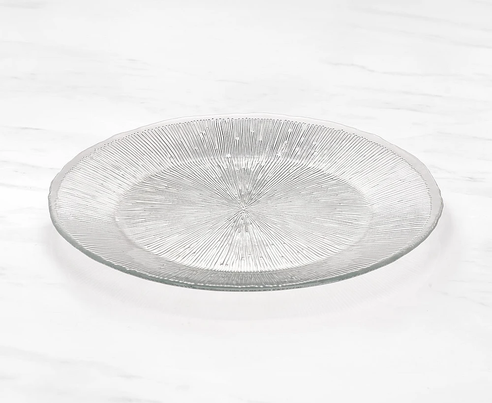 Fusion Plate, 33 cm, Clear