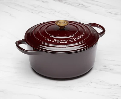 Remy Olivier Bordeaux Cast Iron Round Casserole, 6 L