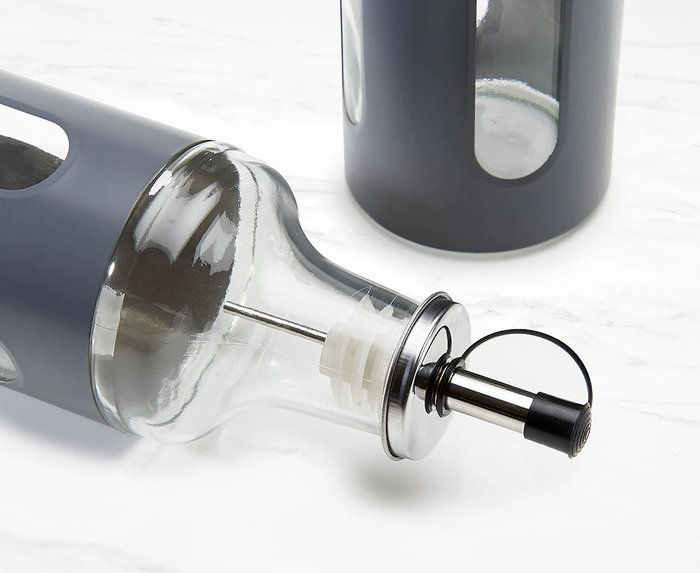 thinkkitchen See-Thru Oil and Vinegar Set