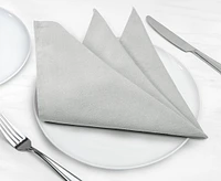 Manoir Napkins, Set of 4, Grey