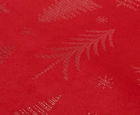 Festive Table Runner, Red, 13 x 90 in