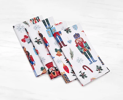 Nutcracker Napkins, Set of 4, 18" x 18"