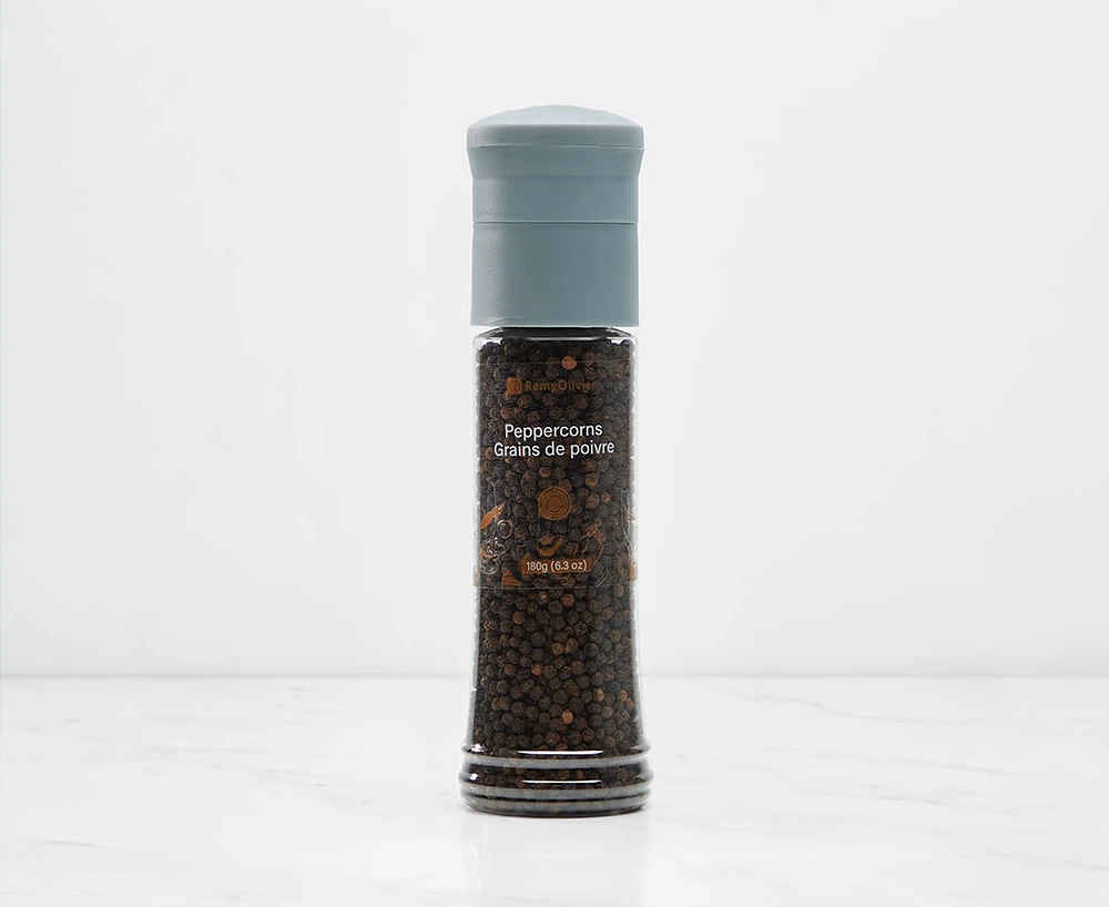 Remy Olivier Grinder Filled with Pink Peppercorns, 180 gr