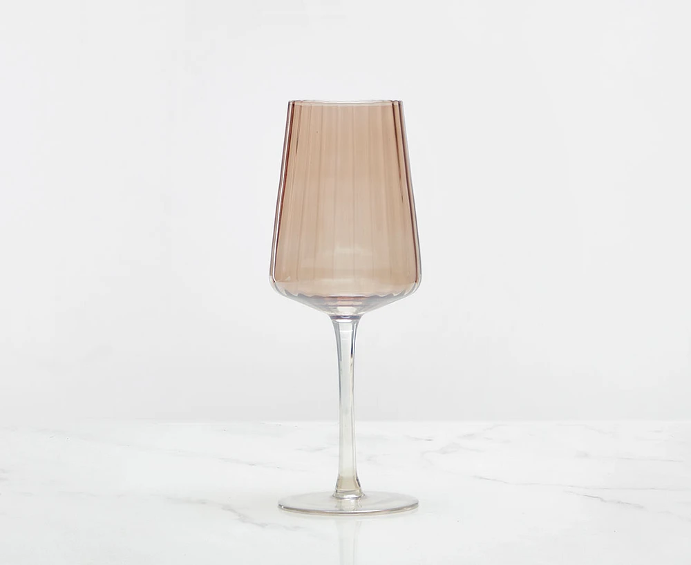 Luster White Wine Glass, 380 ml, Amber