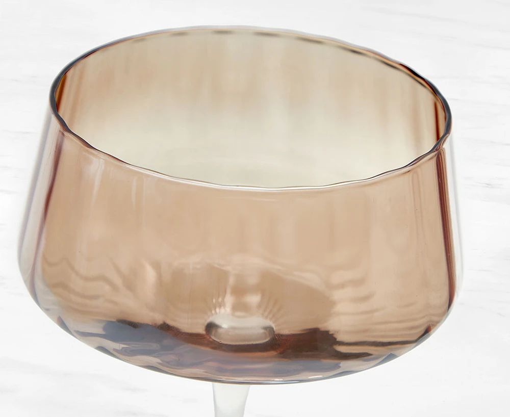 Luster Cocktail Glass, 340 ml, Amber