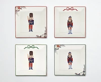 Nutcracker Plates, Set of 4