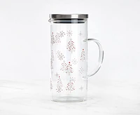 Snowflake Pitcher with Lid, 1.2 L