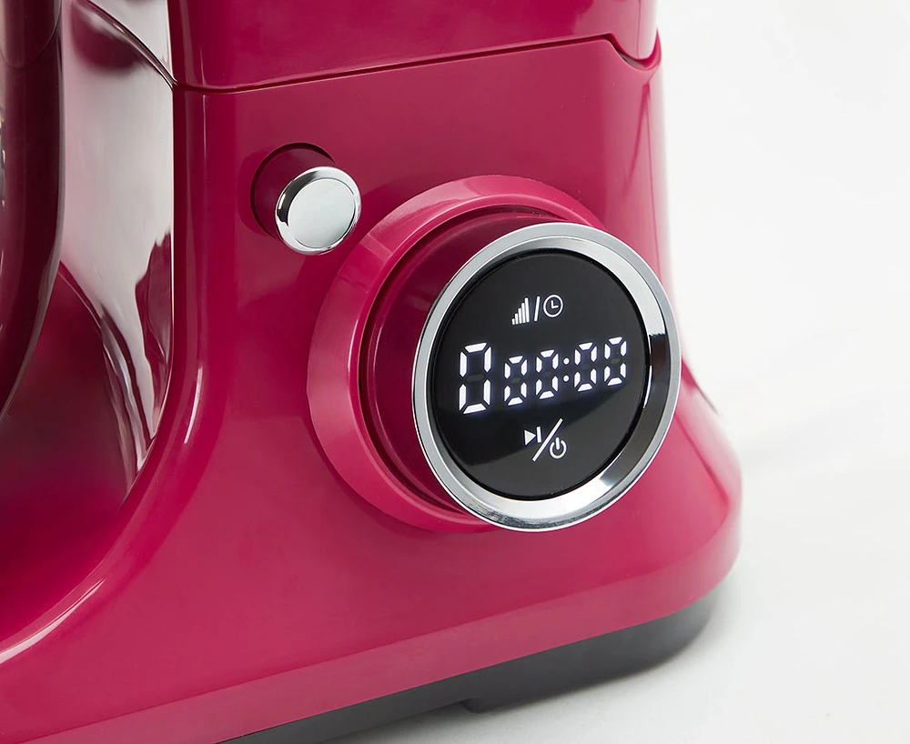 thinkkitchen Digimix Digital Stand Mixer, Fuschia, 650 W