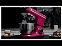 thinkkitchen Digimix Digital Stand Mixer, Fuschia, 650 W