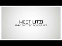 Litzi 12-Pc Electric Fondue Set