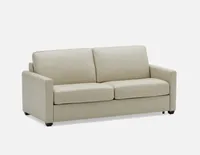 BELGROVE 100% leather sofa-bed