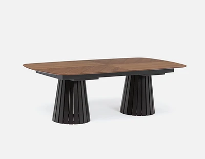 KARIM mid-century modern round dining table 137cm