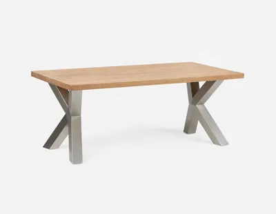 SHIZEN acacia wood large dining table 260cm
