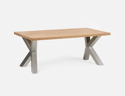 SHIZEN acacia wood dining table 190 cm