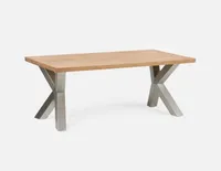 SHIZEN acacia wood dining table 190 cm