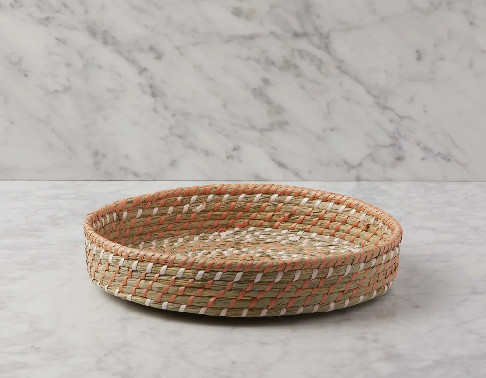 MILLY grass weaving tray 35 cm