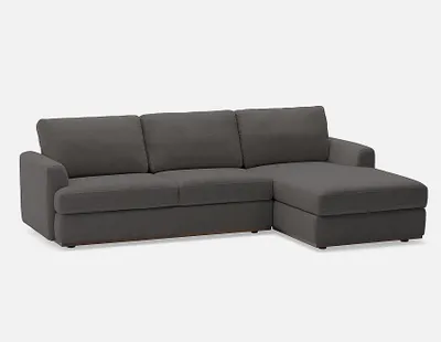 WESTON left-facing sectional sofa with storage