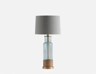 SADIE table lamp with glass base 72 cm height