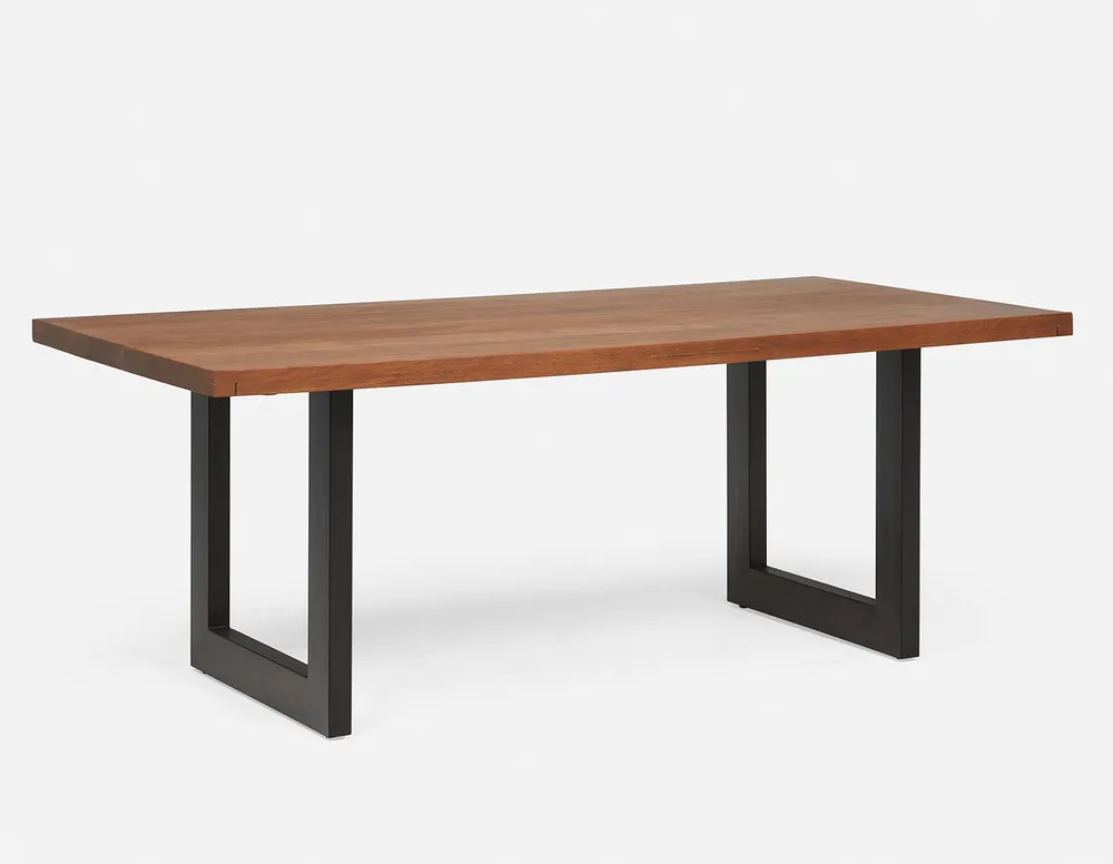 LYON acacia wood dining table 200 cm