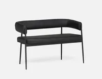 TAURO leatherette bench