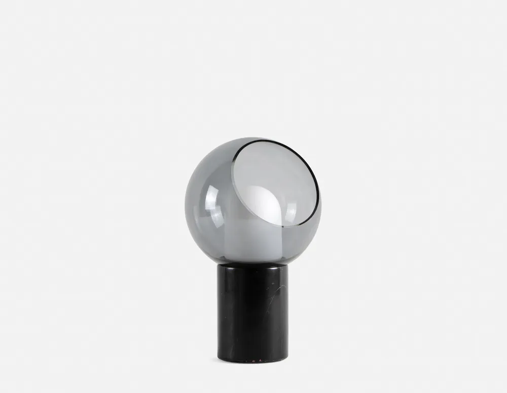 EVY led table lamp with marble base 41 cm height