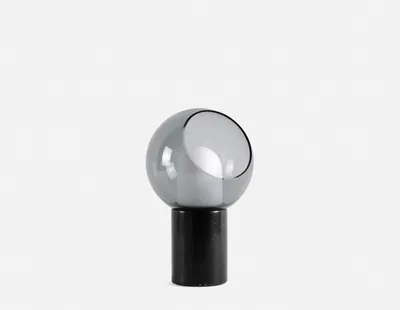 EVY led table lamp with marble base 41 cm height