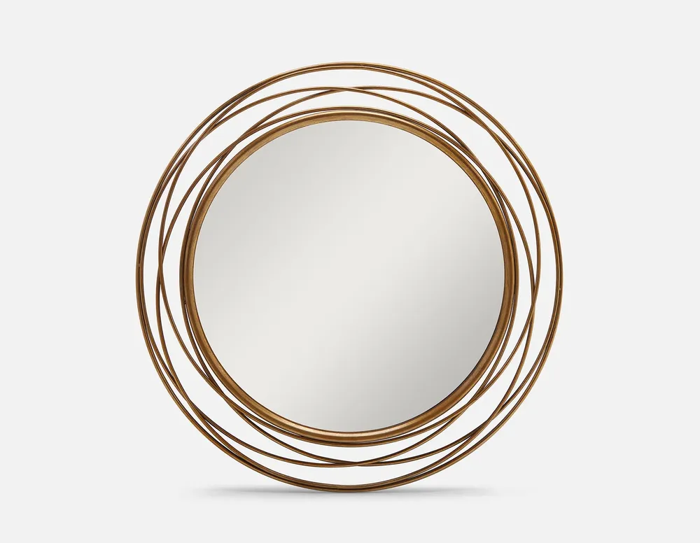 VASCO framed metal mirror 90 cm
