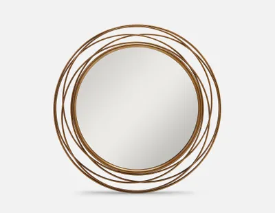 VASCO framed metal mirror 90 cm