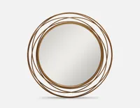 VASCO framed metal mirror 90 cm
